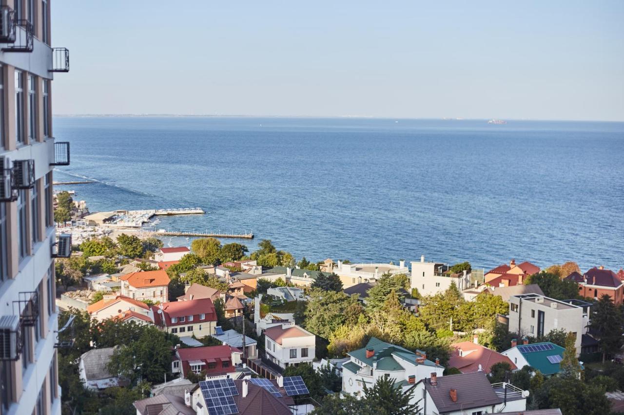 Panoramny Vid Na More 44 Jemchugina Arkadia Apartman Odessza Kültér fotó